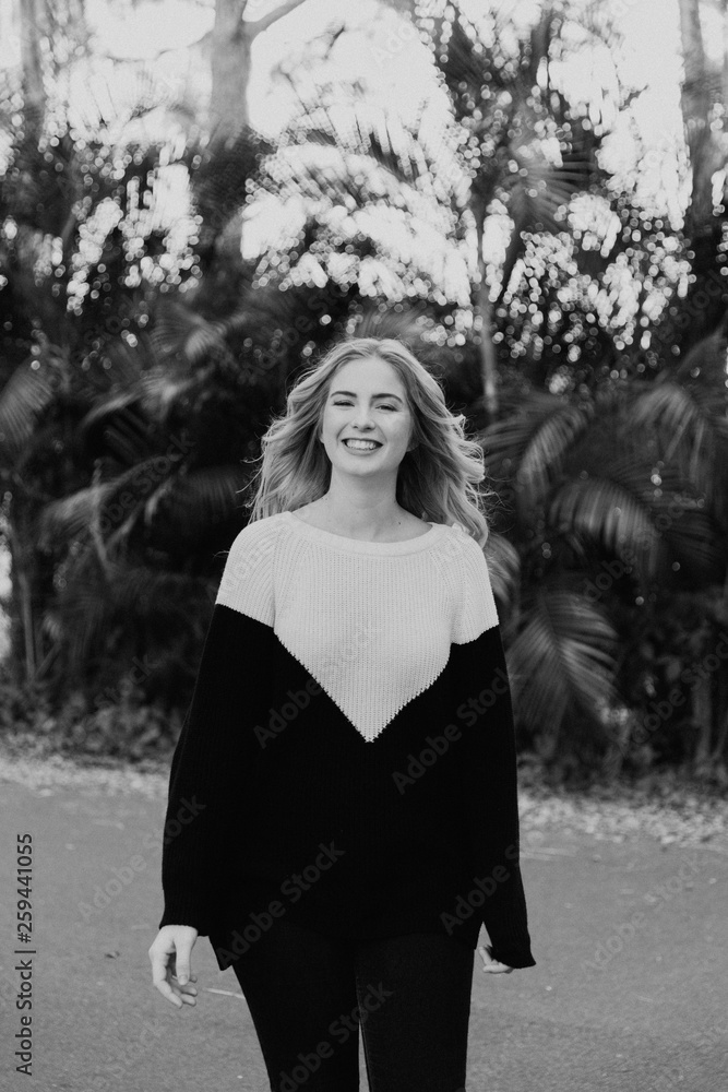 Beautiful Attractive Blond Hair Young Fair Skinned Caucasian Woman with Pretty Smile in Nature for Headshot Portraits Outside Beautiful Attractive Blond Hair Young Fair Skinned Caucasian Woman with Pretty Smile in Nature for Headshot Portraits Outside