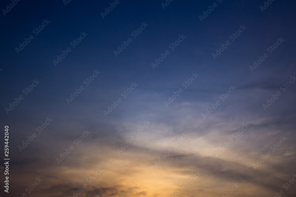 Fototapeta premium beautiful sky and clouds and colors in venezuela