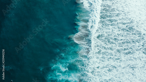 Aerial Perspective of Waves and Coastline of Great Ocean Road Australia