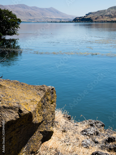 Columbia River at Horsethief Lake State Park, WA, USA photo