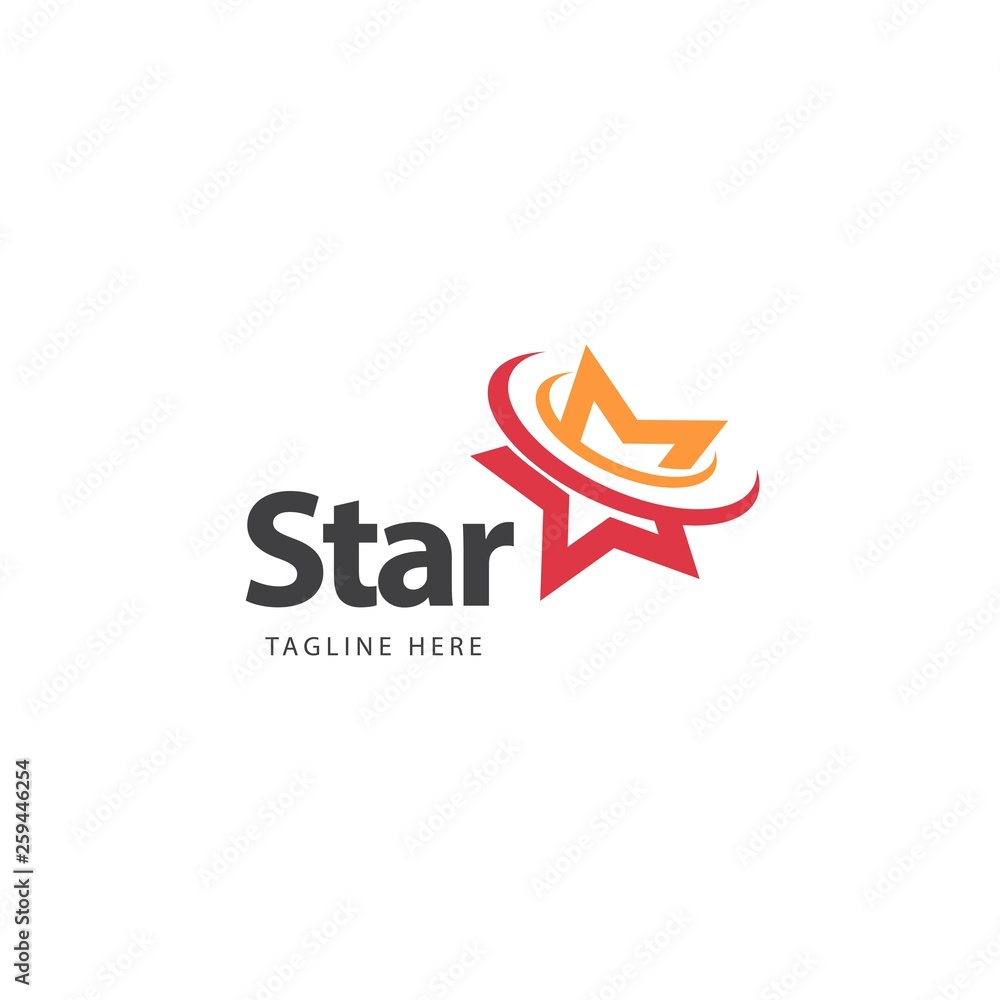 Star Logo Vector Template Design Illustration Star Logo Vector Template Design Illustration