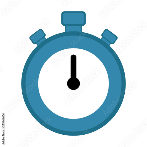 Isolated chronometer icon image. Vector illustration design