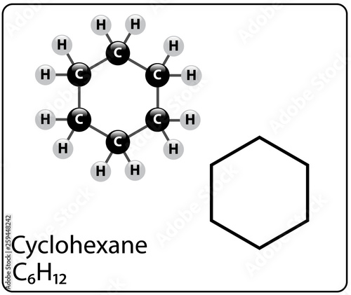 Cyclohexane Molecule Structure
