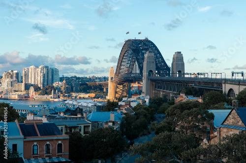 Sydney Harbour Bridge view from Observatory during the day. © AlexandraDaryl