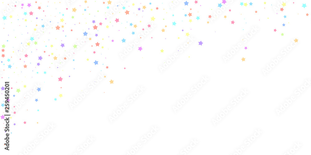 Festive confetti. Celebration stars. Colorful star Festive confetti. Celebration stars. Colorful star