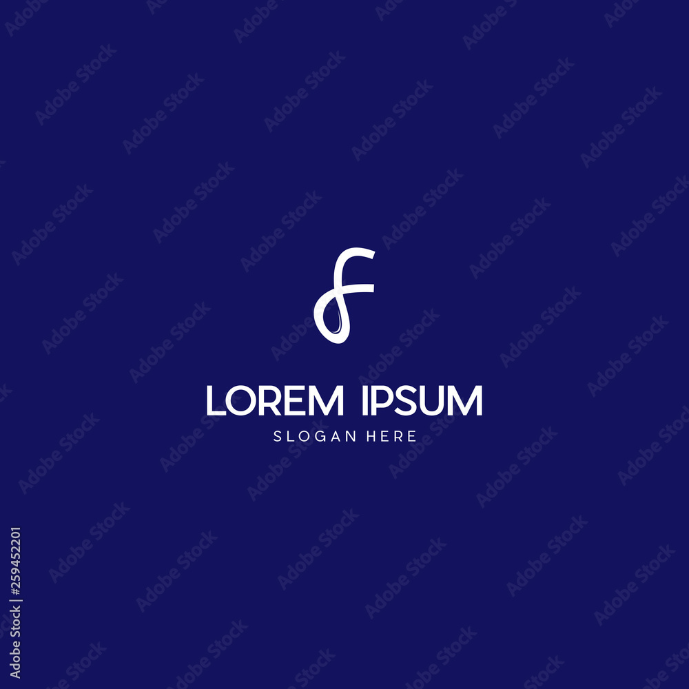 F abstract logo vector icon illustration design. F letter abstract design line minimalist graphic logo template F abstract logo vector icon illustration design. F letter abstract design line minimalist graphic logo template