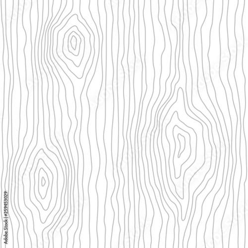 Seamless pattern of thin lines, wood texture background. Light gray wooden texture. Vector wallpaper
