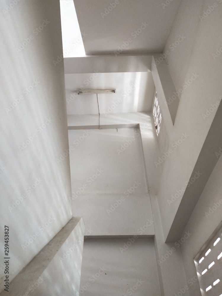 Obraz premium staircase in modern house