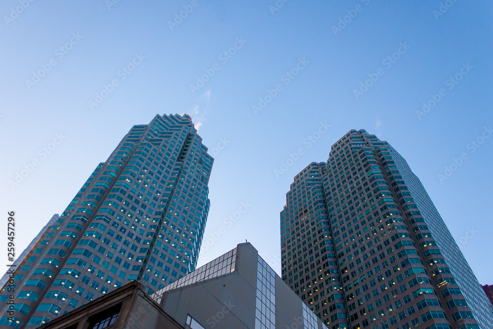 Fototapeta premium skyscrapers in the city