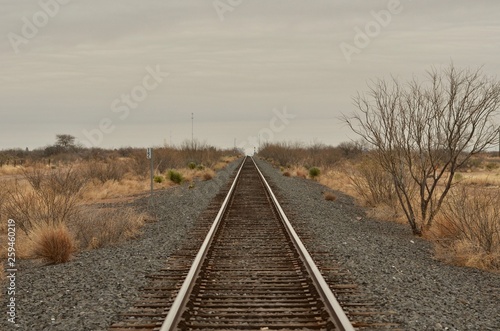 West Texas Train Track © Jeanann
