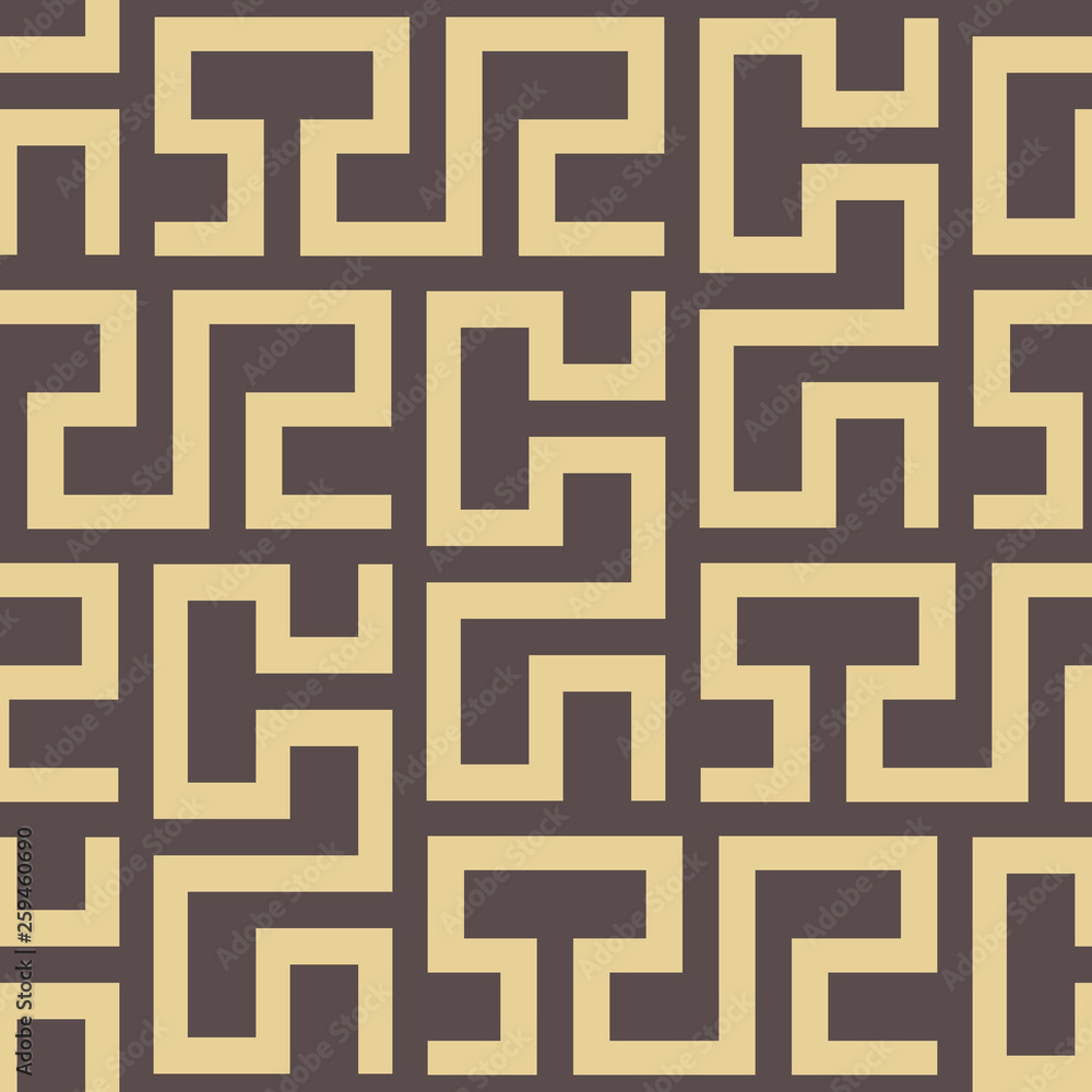 Seamless background for your designs. Modern golden ornament. Geometric abstract pattern Seamless background for your designs. Modern golden ornament. Geometric abstract pattern