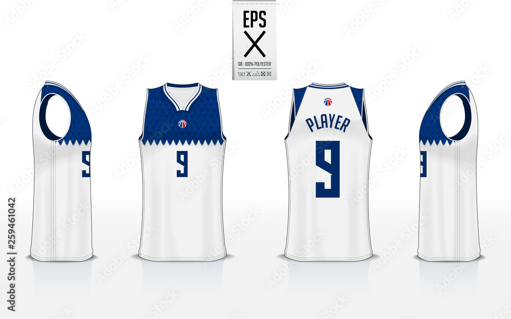 Basketball Jersey Design and Template