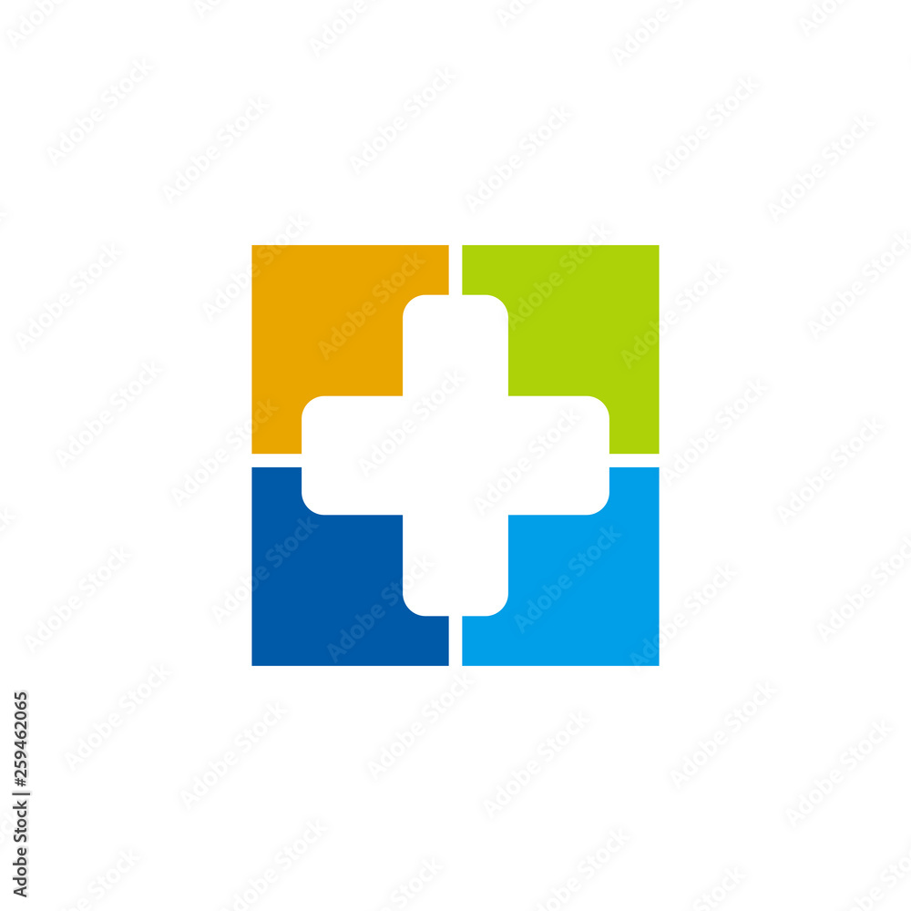 Medical and health care logo design vector template Medical and health care logo design vector template