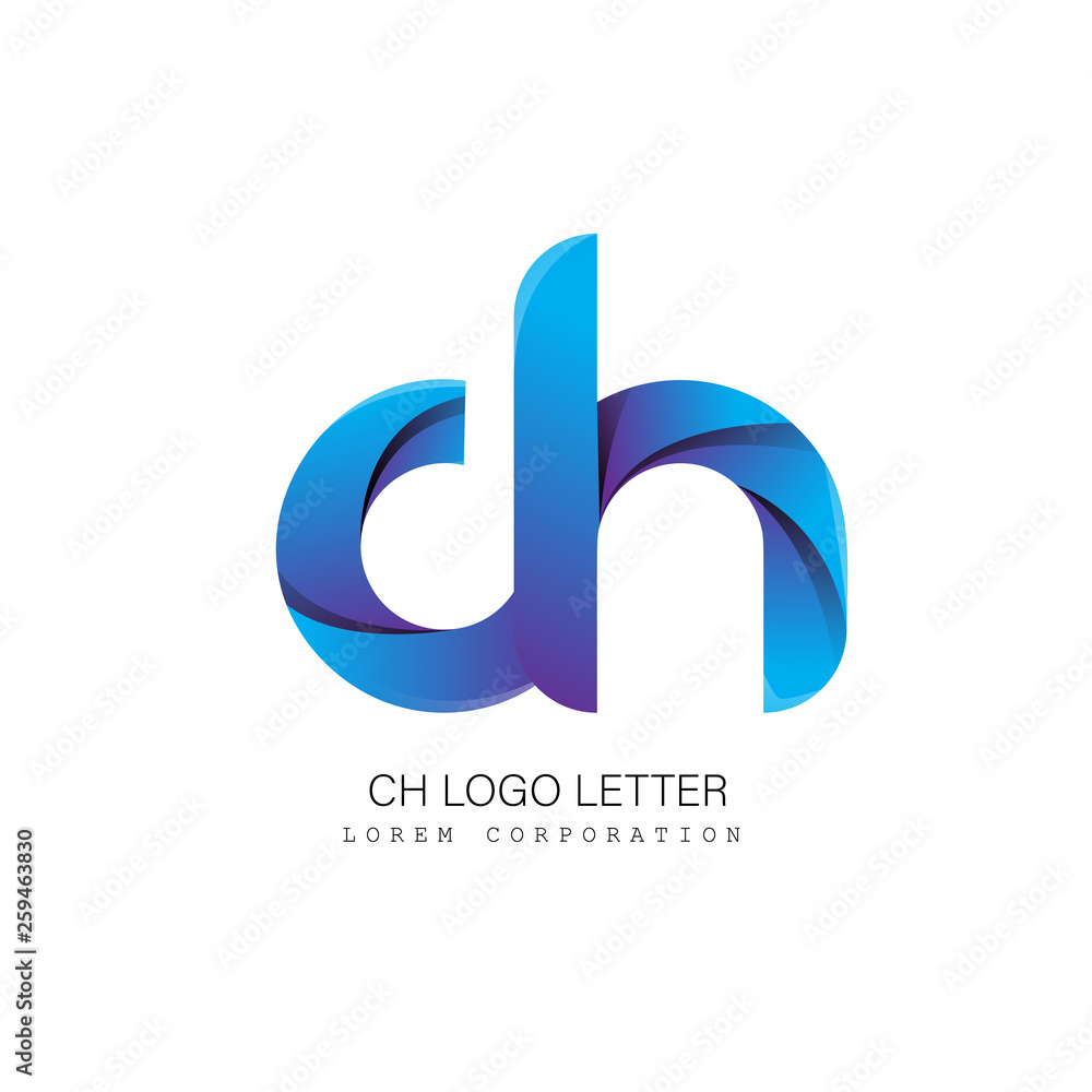 ch c h circle lowercase design of alphabet letter combination with infinity suitable as a logo for a company or business - Vector ch c h circle lowercase design of alphabet letter combination with infinity suitable as a logo for a company or business - Vector