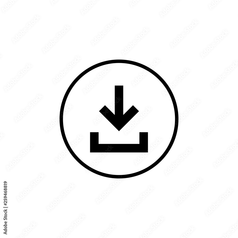 Download icon vector. Downloading vector icon Download icon vector. Downloading vector icon