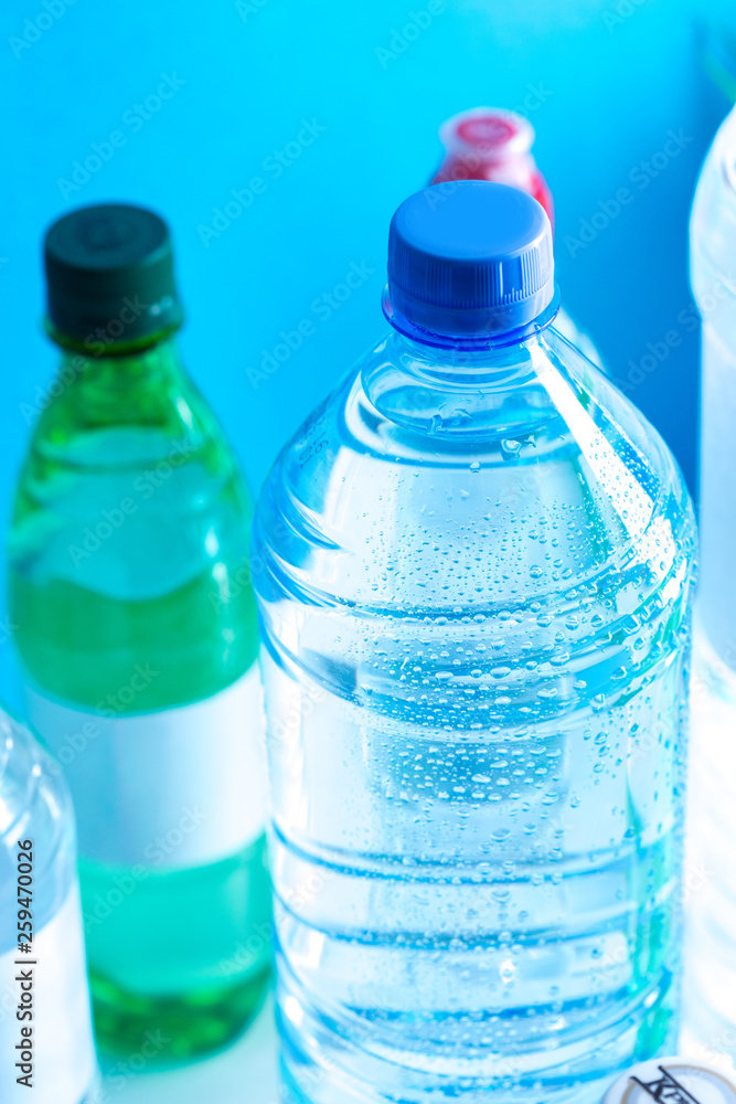 set of water plastic bottle set of water plastic bottle