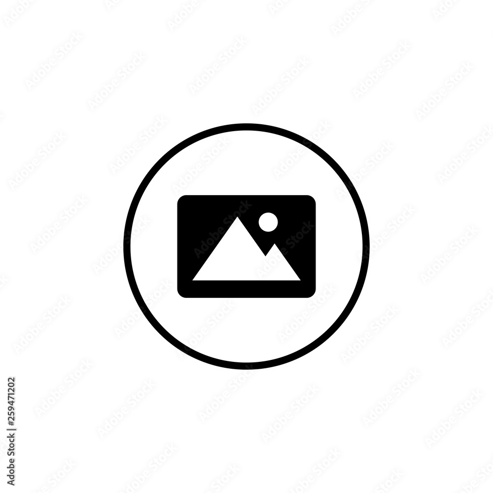 Picture icon vector. photo gallery icon vector Picture icon vector. photo gallery icon vector