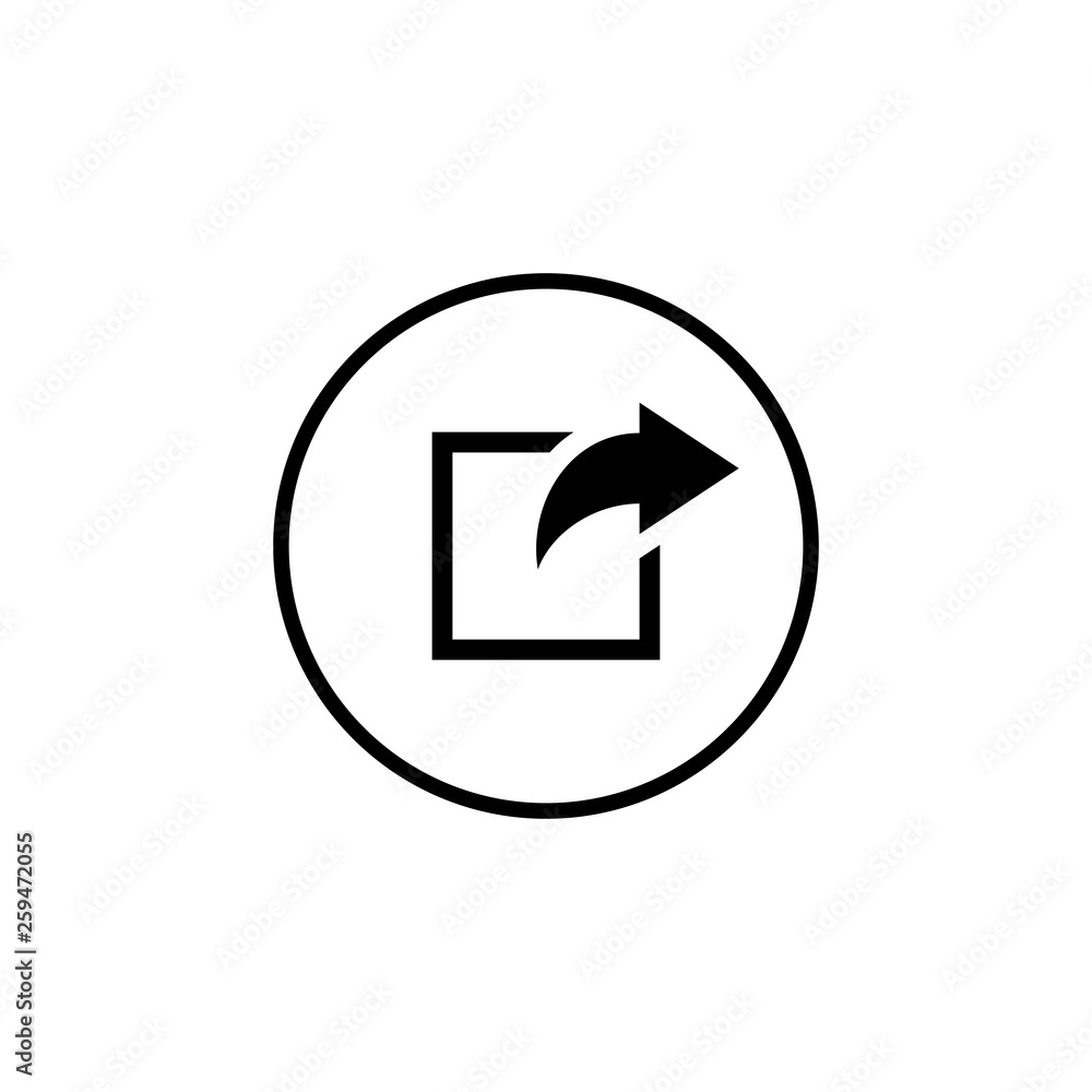 share icon vector. Share vector icon share icon vector. Share vector icon