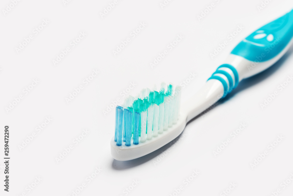 toothbrush on an isolated background toothbrush on an isolated background
