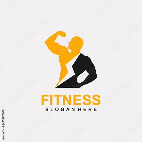 BODYBUILDER LOGO TEMPLATE