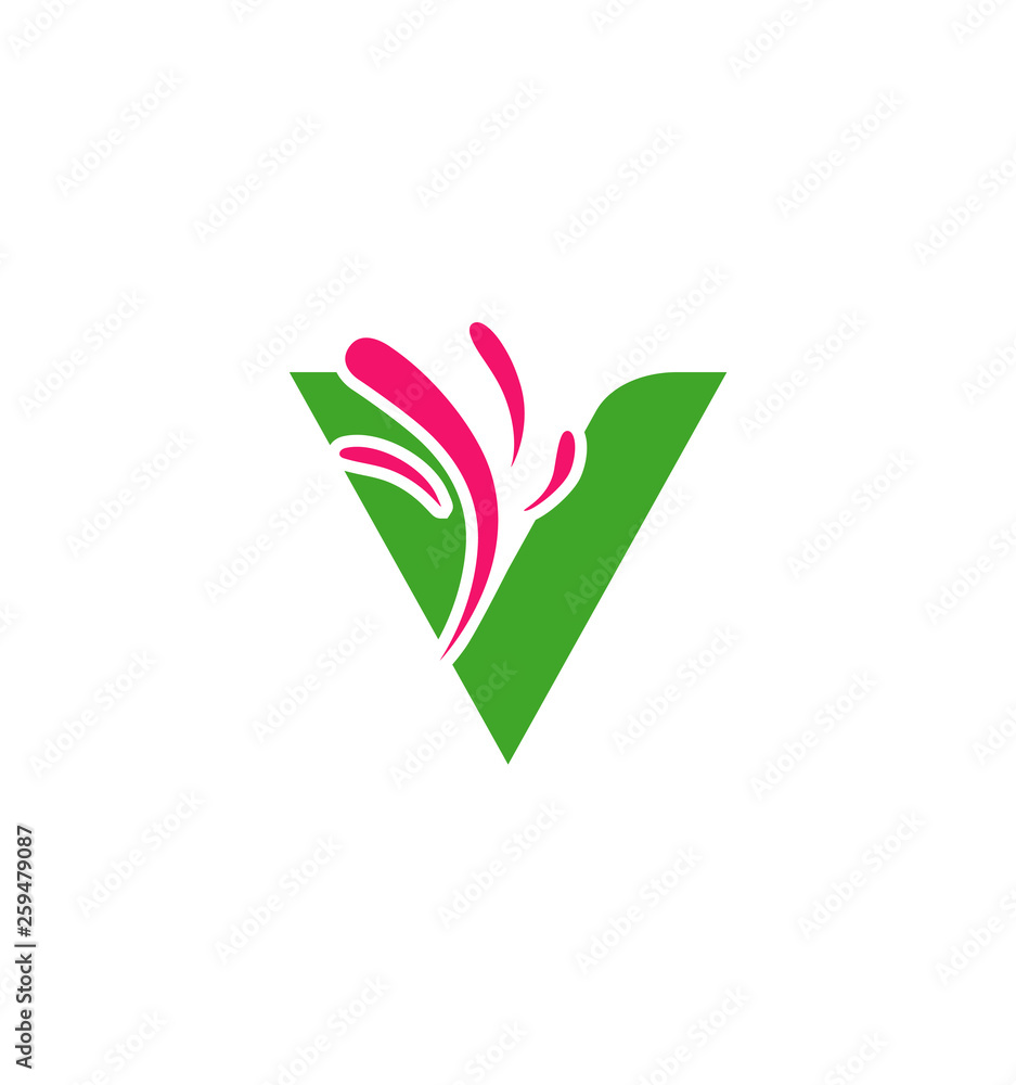 Letter V logo Letter V logo