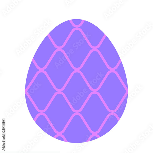 Easter 2019 happily eggs with a pattern of bright colors
