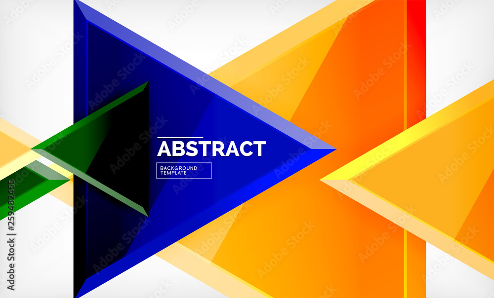 Tech futuristic geometric 3d shapes, minimal abstract background Tech futuristic geometric 3d shapes, minimal abstract background