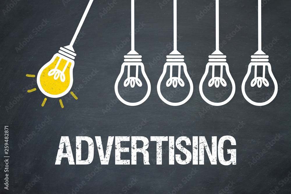 Fototapeta premium Advertising