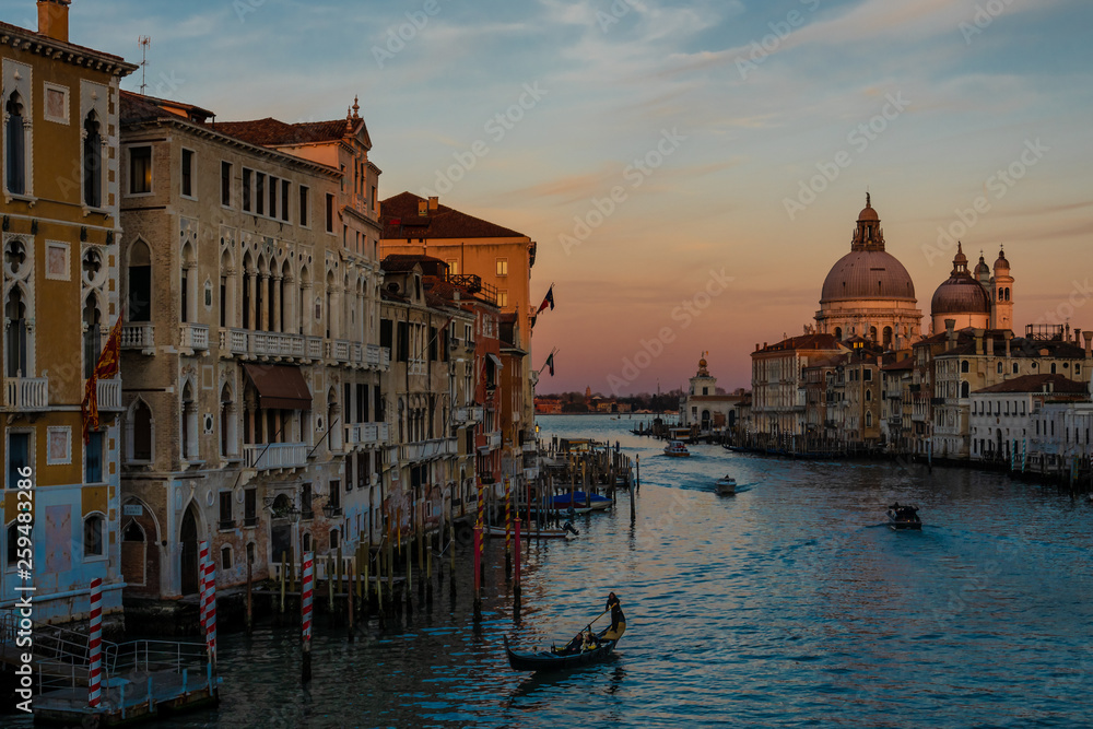 Venedig im Abendrot