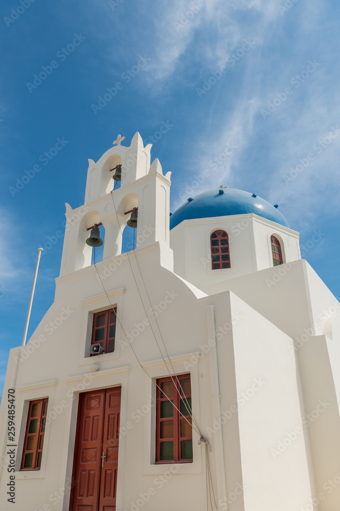 Orthodox church in Oia