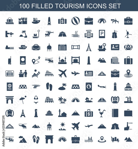 100 tourism icons