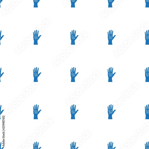 arm rash icon pattern seamless white background