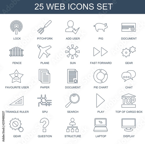 25 web icons
