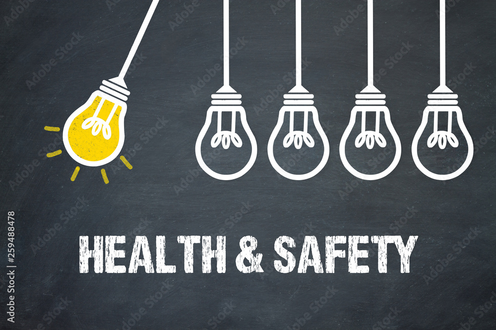 Fototapeta premium Health & Safety