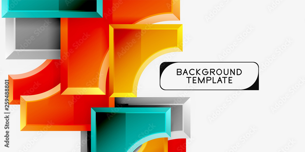Modern geometrical abstract background