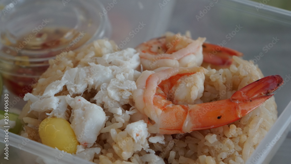 seafood fried rice seafood fried rice
