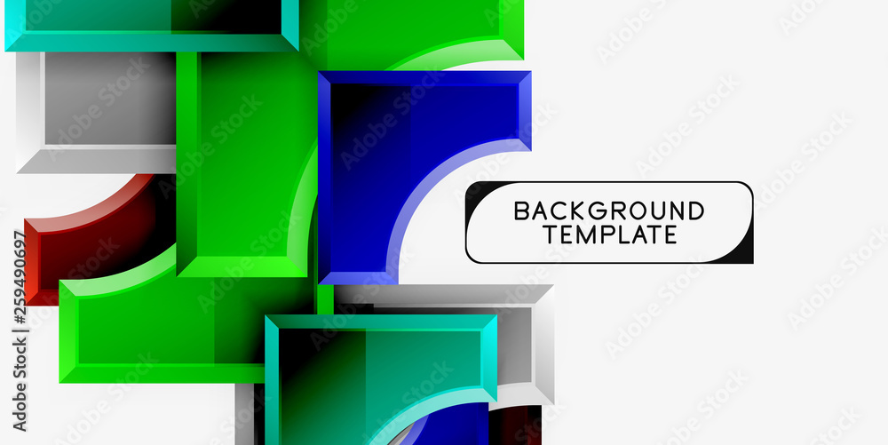 3d futuristic shapes vector abstract background made of glossy pieces with light effects 3d futuristic shapes vector abstract background made of glossy pieces with light effects
