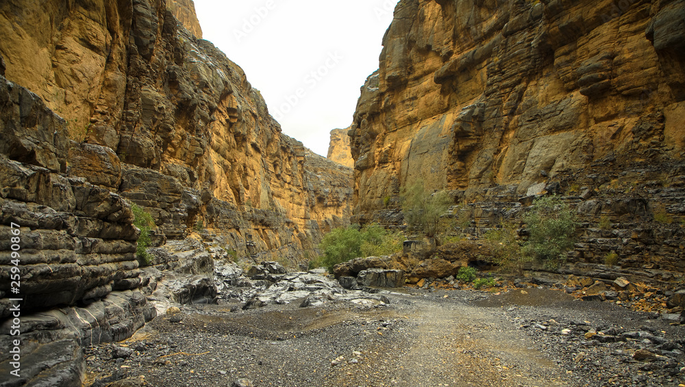 Obraz premium Wadi Ghul, Oman