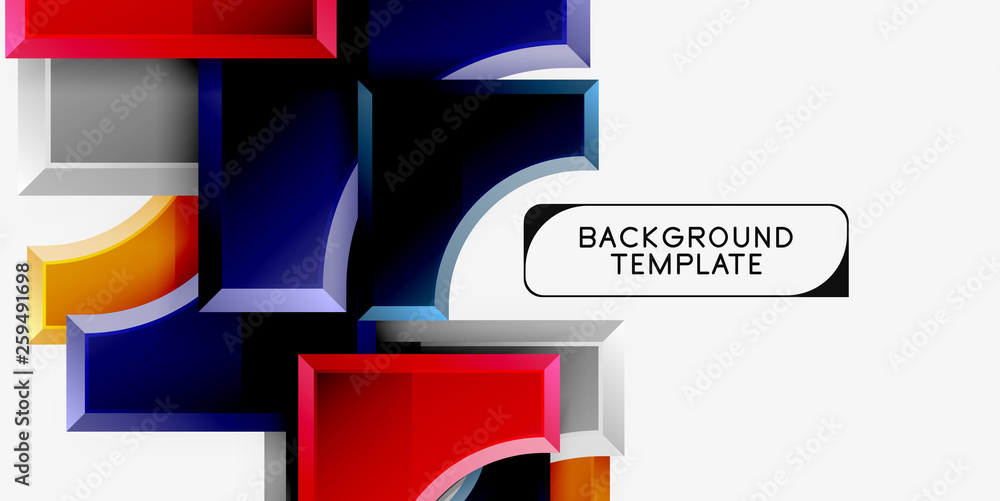 Modern geometrical abstract background Modern geometrical abstract background