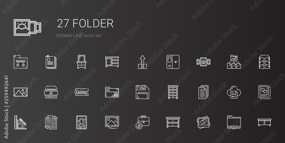 folder icons set folder icons set