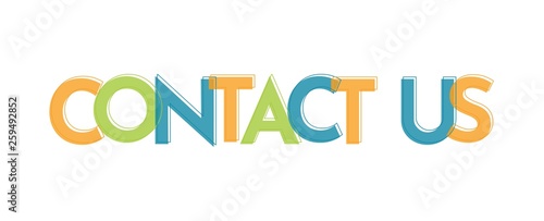 contact us word concept