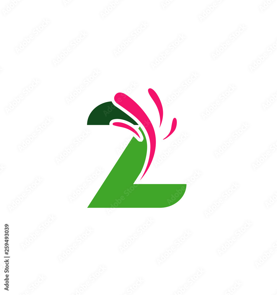 Fototapeta premium Letter Z logo icon design template elements