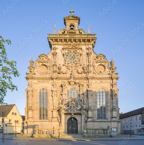 Town church, 1615, late Gothic and Weser Renaissance, Buckeburg, Lower Saxony, Germany, Europe photo