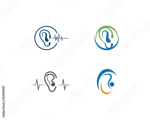 Hearing Logo Template