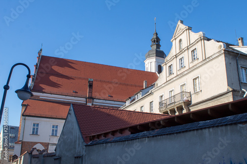 OPOLE, POLAND - April 01, 2019: Old City in Opole City Center Near the Market Square