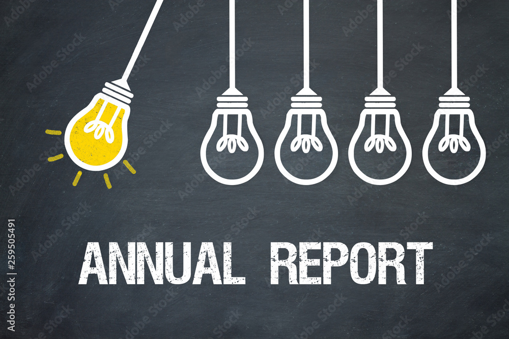 Fototapeta premium Annual Report 