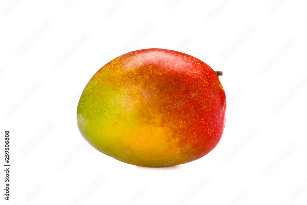 Fresh tropical mango isolated on white background Fresh tropical mango isolated on white background