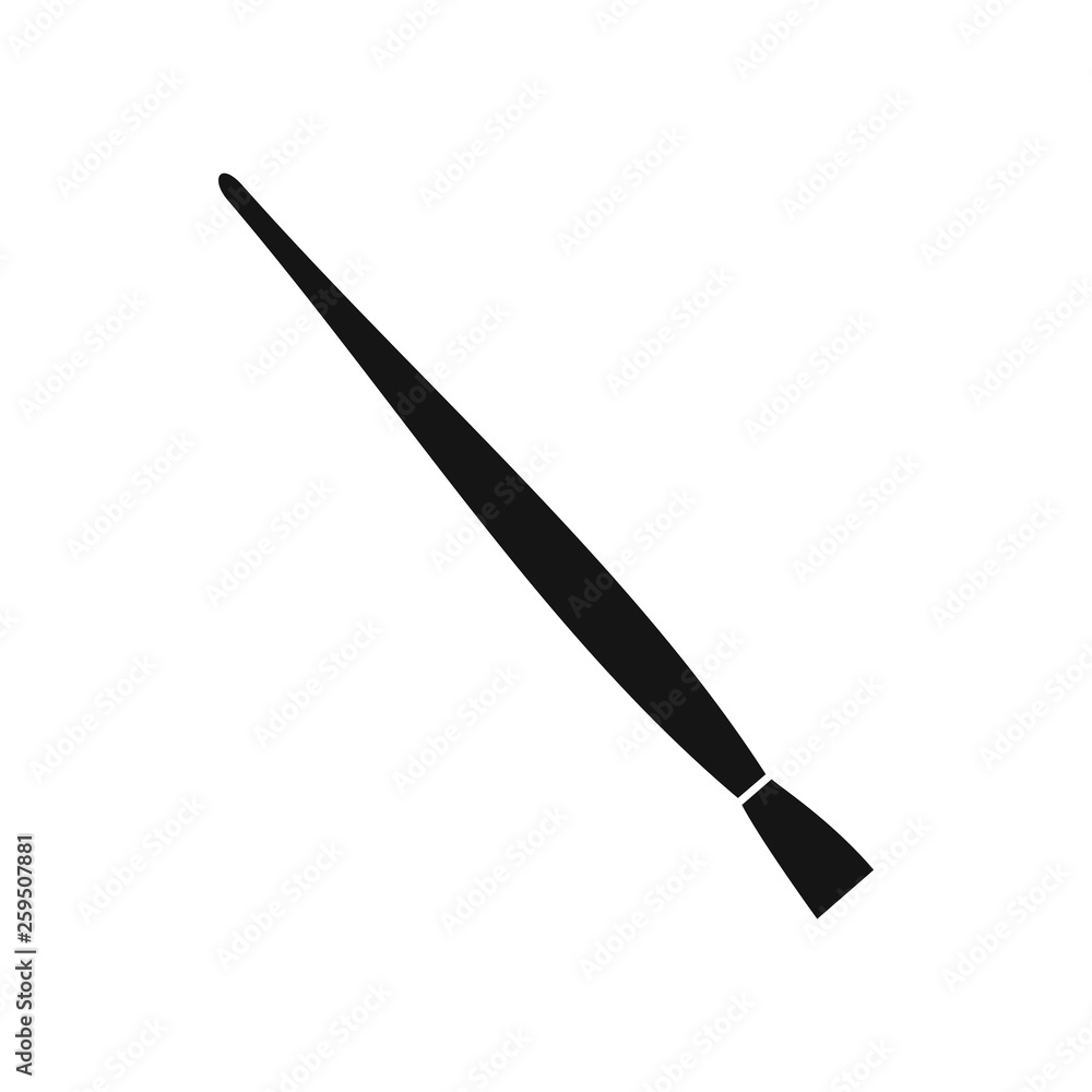 Broomstick icon. Vector illustration