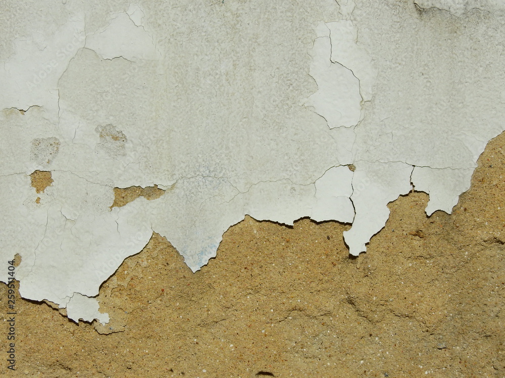 Fototapeta premium old wall with crack texture background