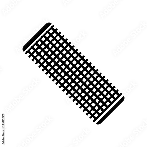 Hair curlers icon. Vector Illustration. EPS10